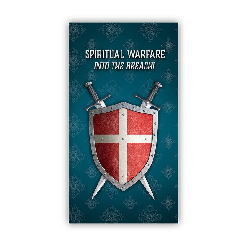 Spiritual Warfare Pocket Prayer Card Display