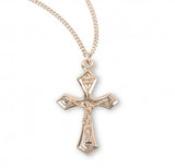 16kt Gold Over Sterling Med Fancy Cfx 18" Ch-Bxd
