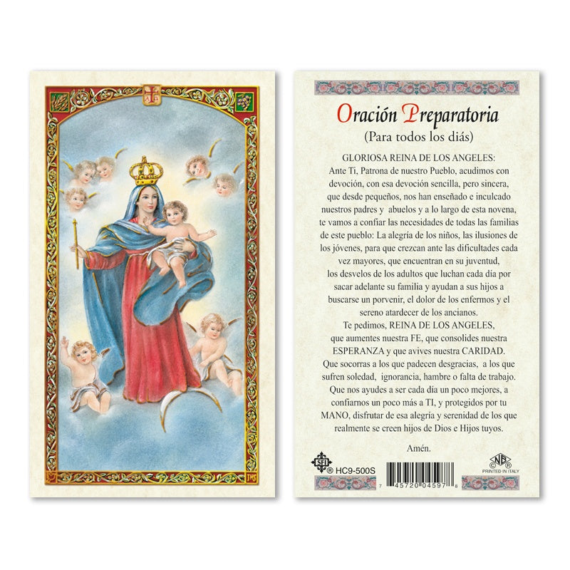 oracion preparatoria- plastificada
