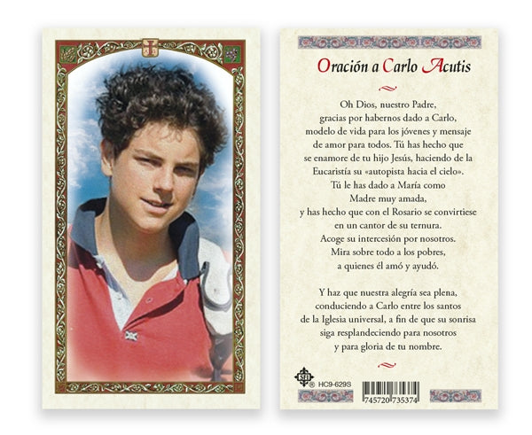 Oracion a Carlos Acutis