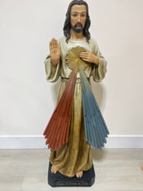 48" H Divine Mercy Statue A0