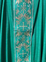 Green Chasuble (Golden Orphrey)