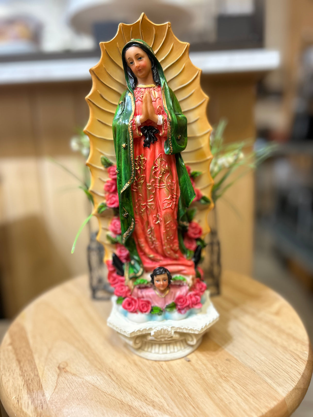 Our Lady of Guadalupe Statue 12" A-2