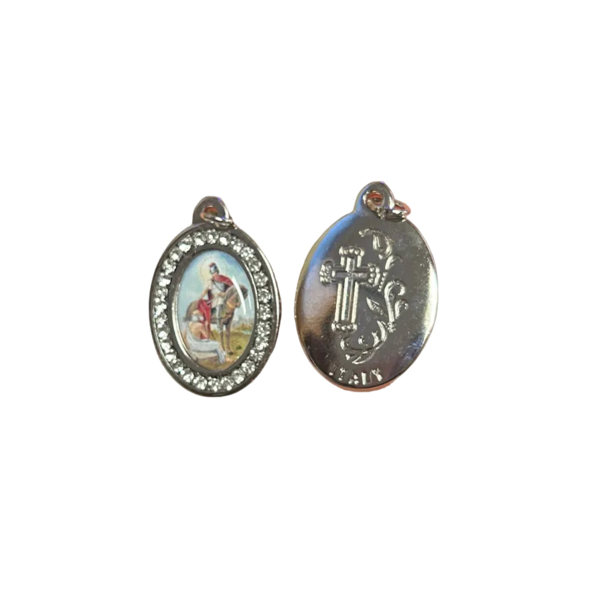 1.25" MEDAL W/ MARTIN DE TOURS RESIN
