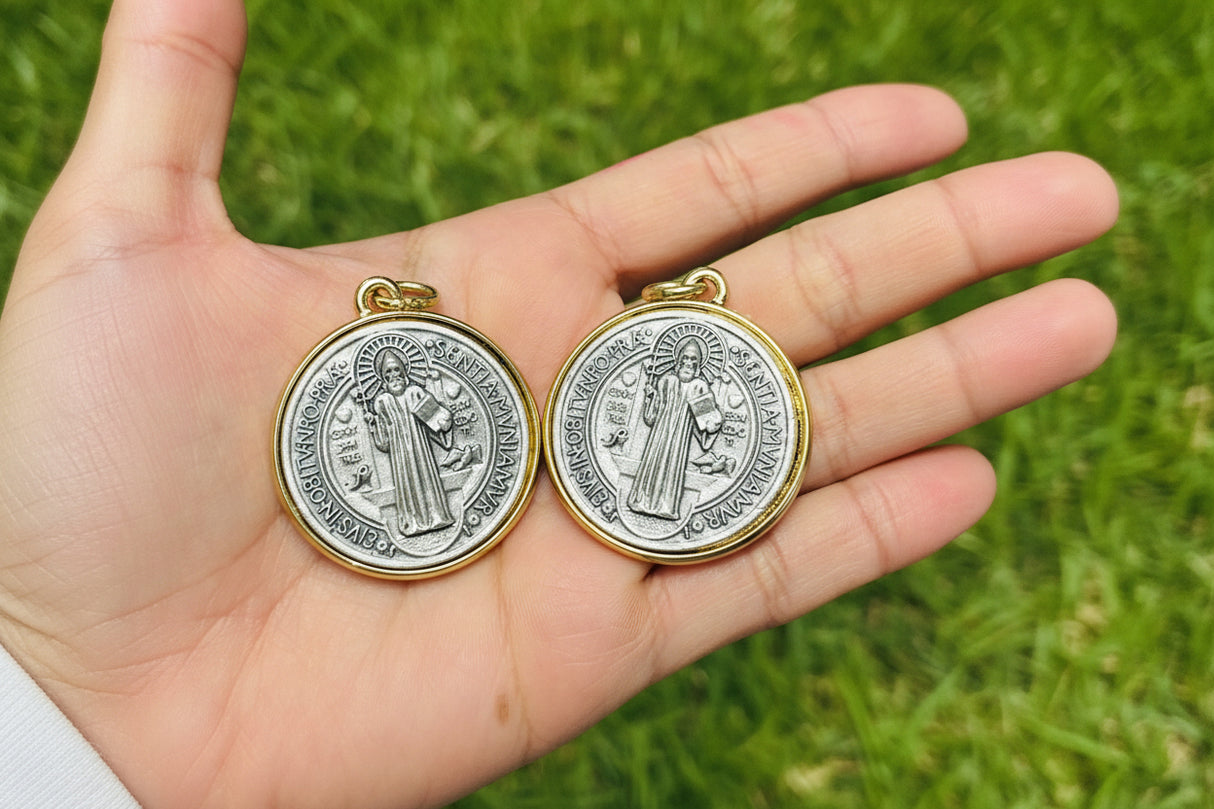 OXY MEDAL ST BENEDICT - 1.5"