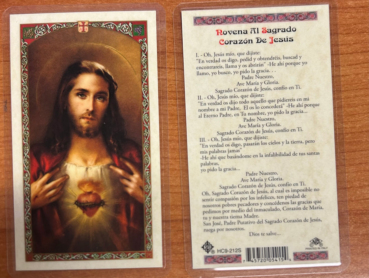 Novena al Sagrado Corazon De Jesus