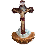 Crucifix Water Font 7.5"A-3/CRUZ
