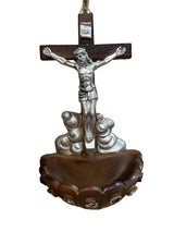Crucifix Water Font 7.5"A-3/CRUZ