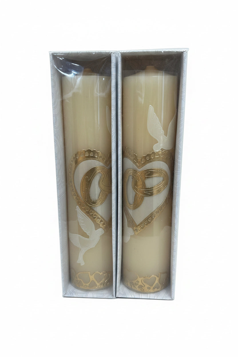 Wedding Anniversary Candle/ Cirio