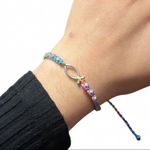 Christian Fish Ichthys Bracelet