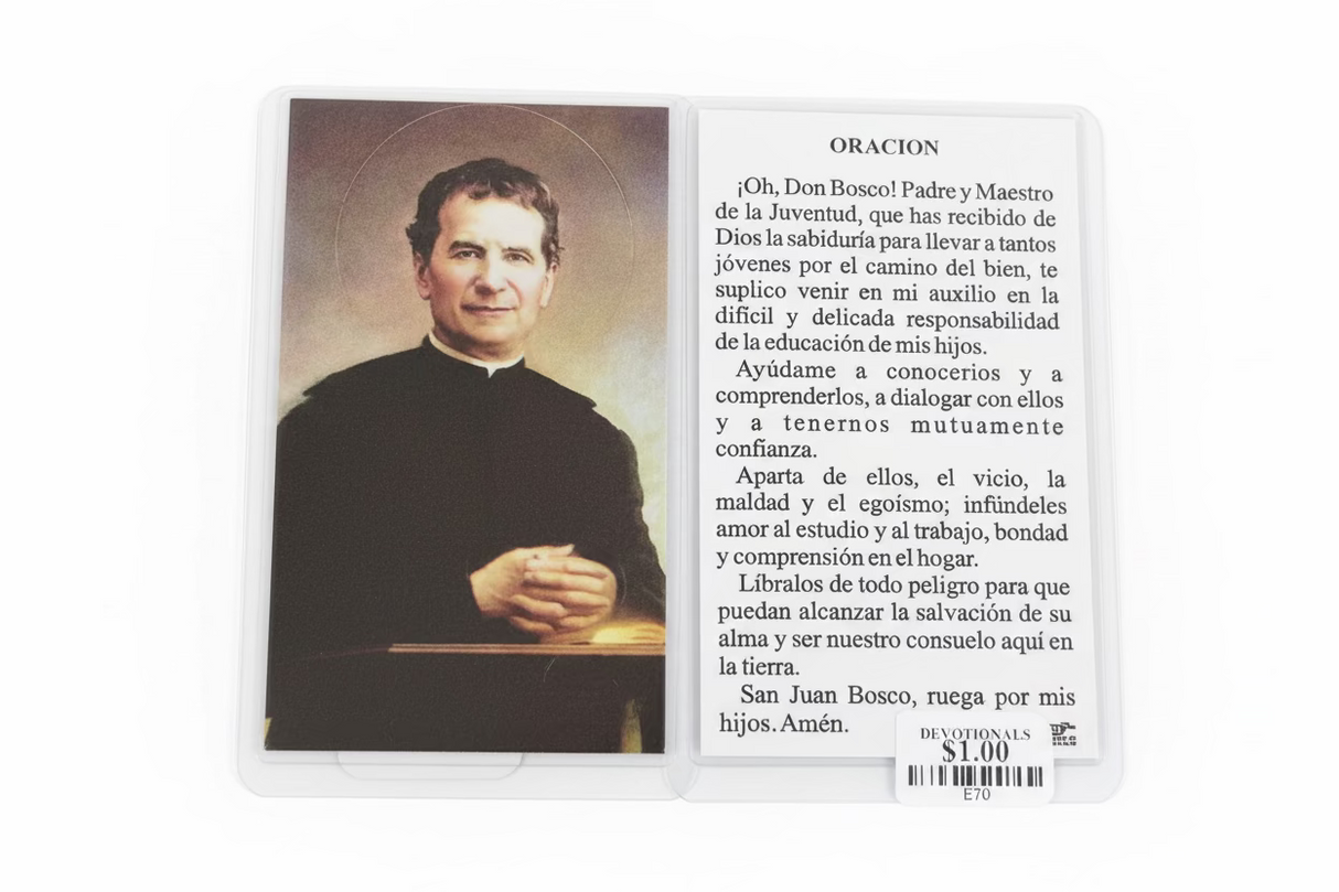 San Juan Bosco - Plastificado
