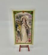 Saint Catherine of Siena Laminated Prayer Card