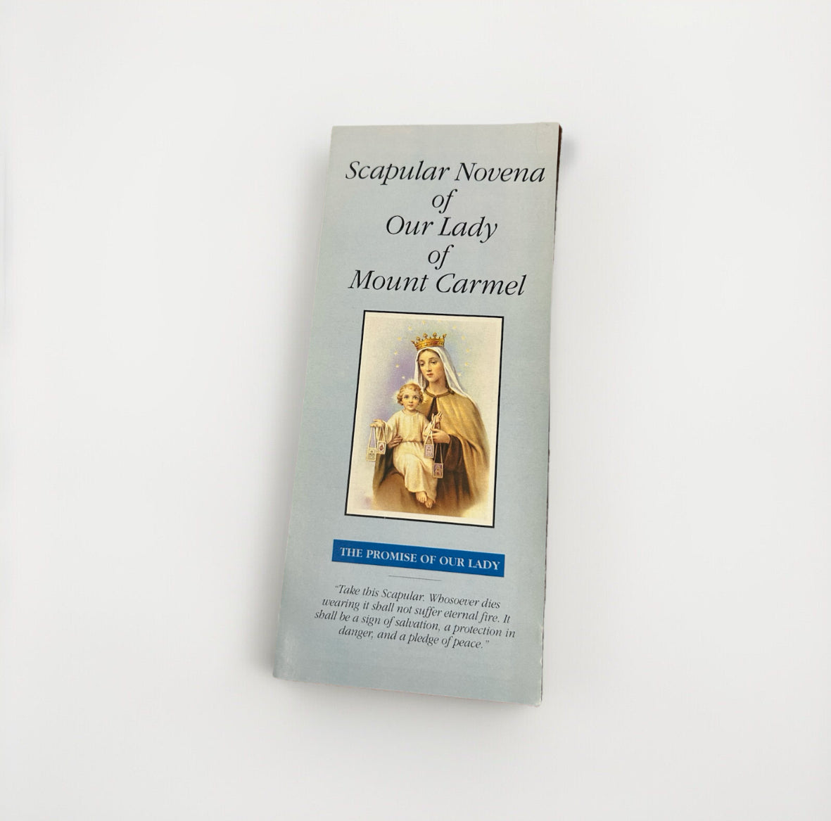 Scapular Novena Of Our Lady of Mount Carmel