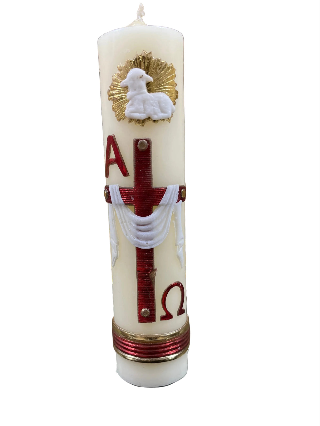 White Pascual Cross  8×2