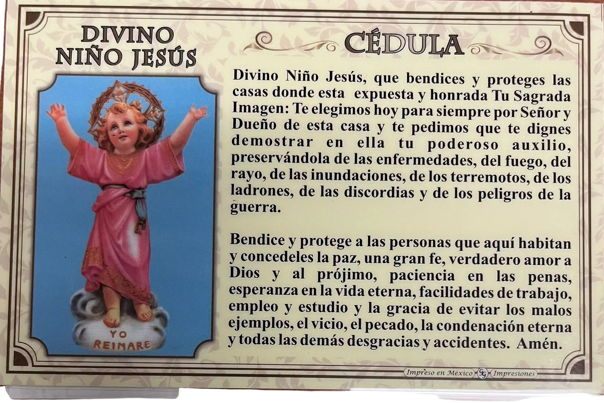 Laminada Divino Niño