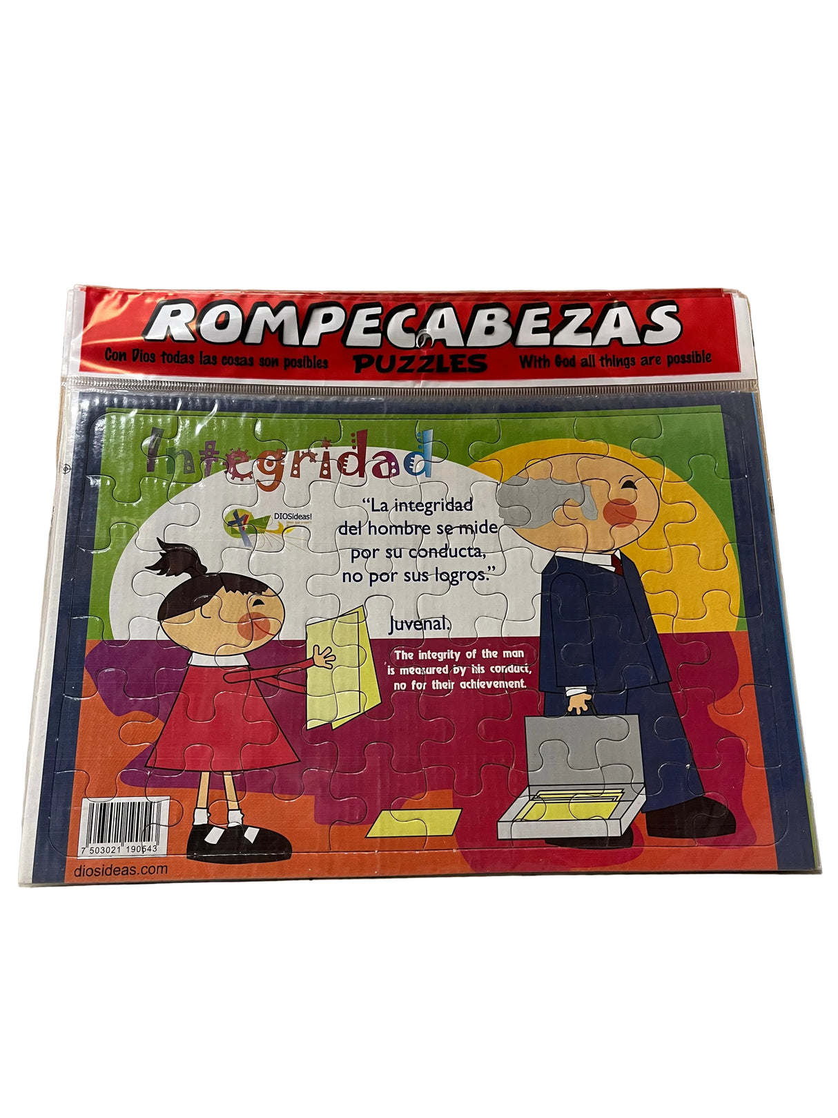 Rompecabezas de INTEGRIDAD