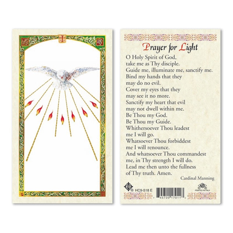 HOLY SPIRIT WITH SEVEN RAYS