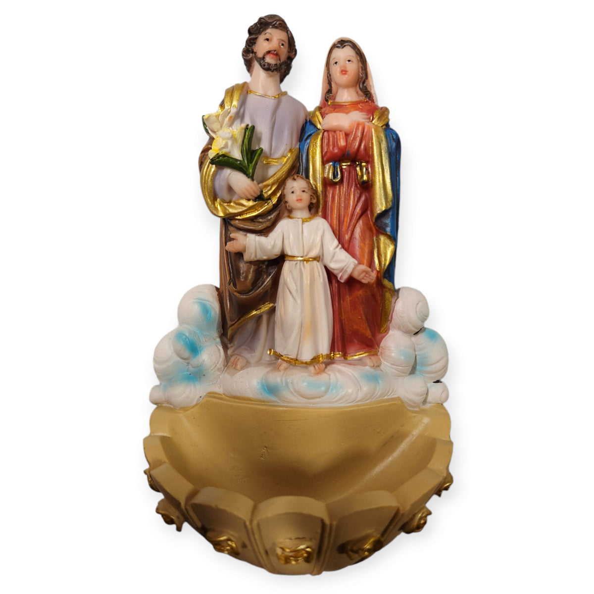 8"HOLY FAMILY WATER FONT Q-3