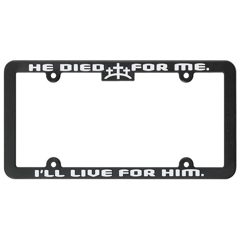 LIC FRM HE DIED FOR ME PVC 12X6