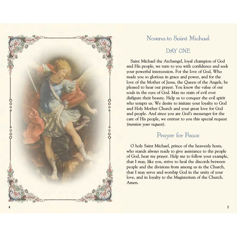 Novena Book - St. Michael