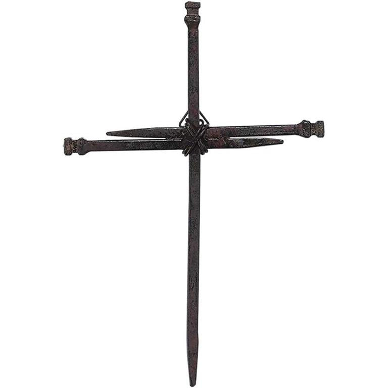 8.5" THREE NAIL WALL CROSS C2-C