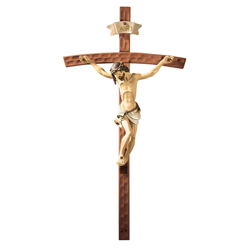 50" Hammered Finish Crucifix-A0