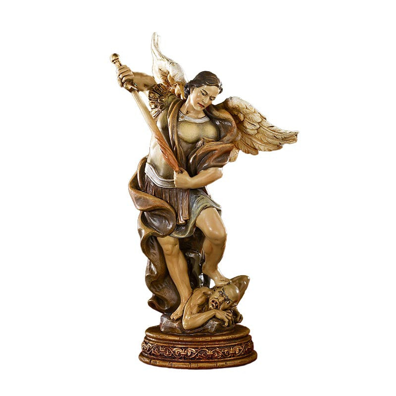 6.5" H Saint Michael Statue H-2