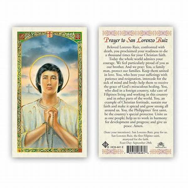 Prayer to San Lorenzo Ruiz