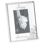 HAPPY ANNIVERSARY FRAME 8.75" 4"X6" F-3R
