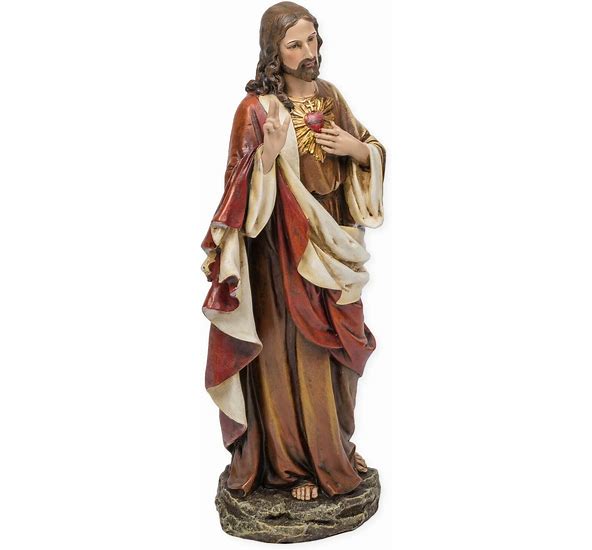 SACRED HEART OF JESUS 10.25"H H2-R