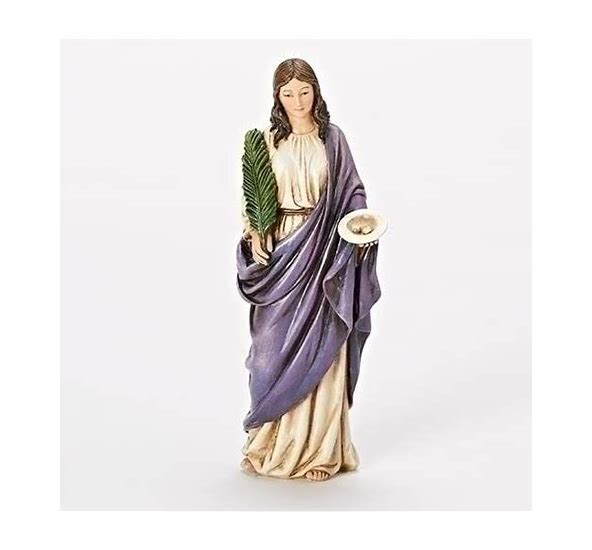 ST LUCY FIGURE 6"H D3-R