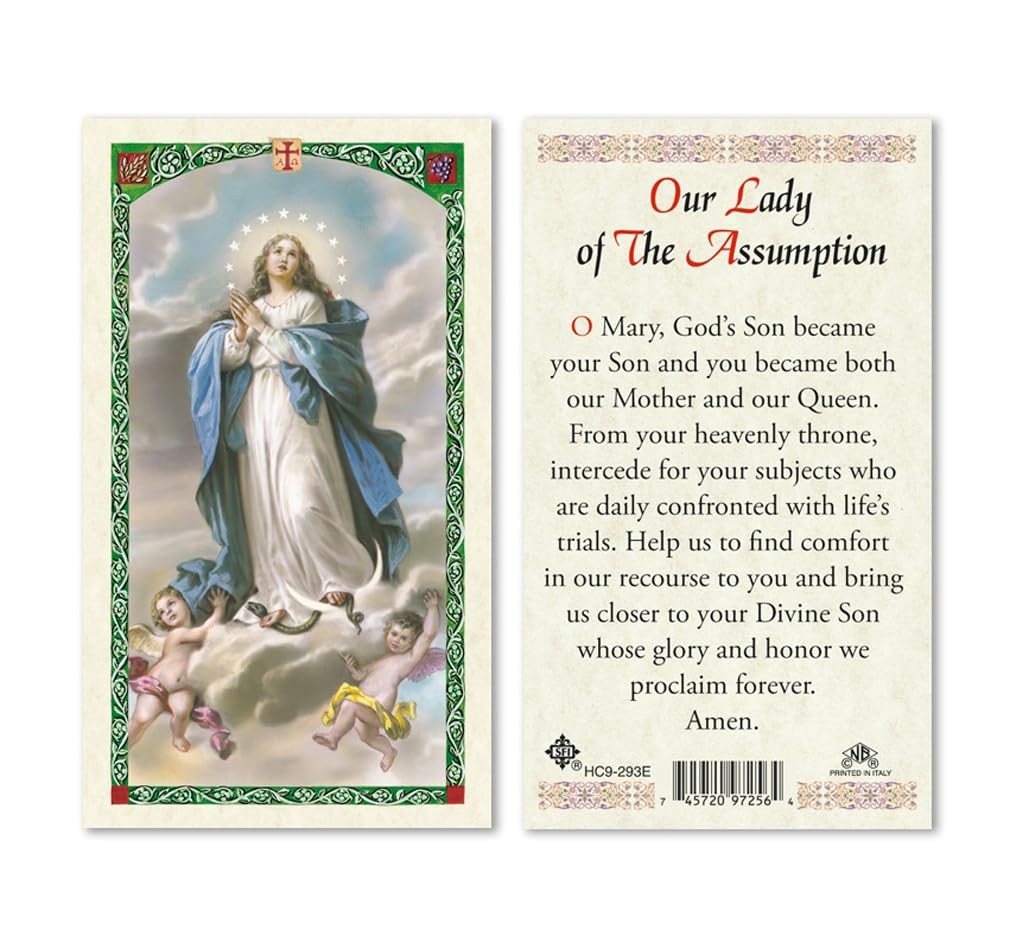 Our Lady of the Assumption-Prayer Card