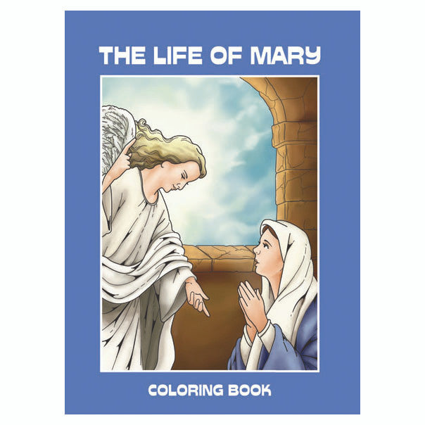 The Life of Mary Coloring Book