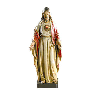 8" H Sacred Heart Statue G-2R