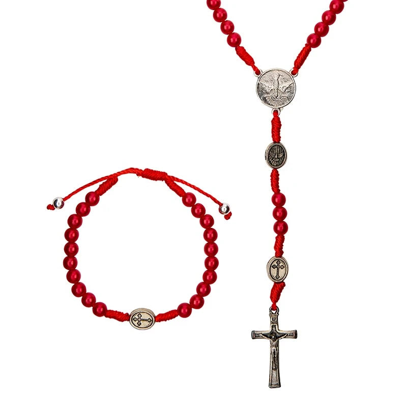 Confirmation Necklace Bracelet Set E4-R