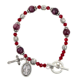 Madonna del Parto Rosary Bracelet
