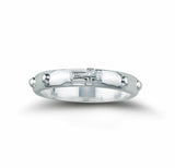 Sterling Silver Rosary Ring