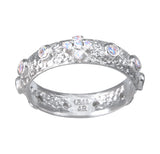 Sterling Silver Rosary Ring