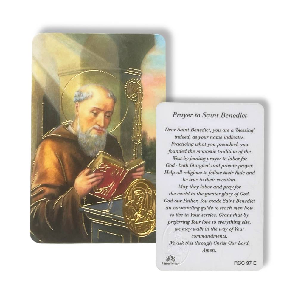 RCC PRAYER TO SAINT BENEDICT