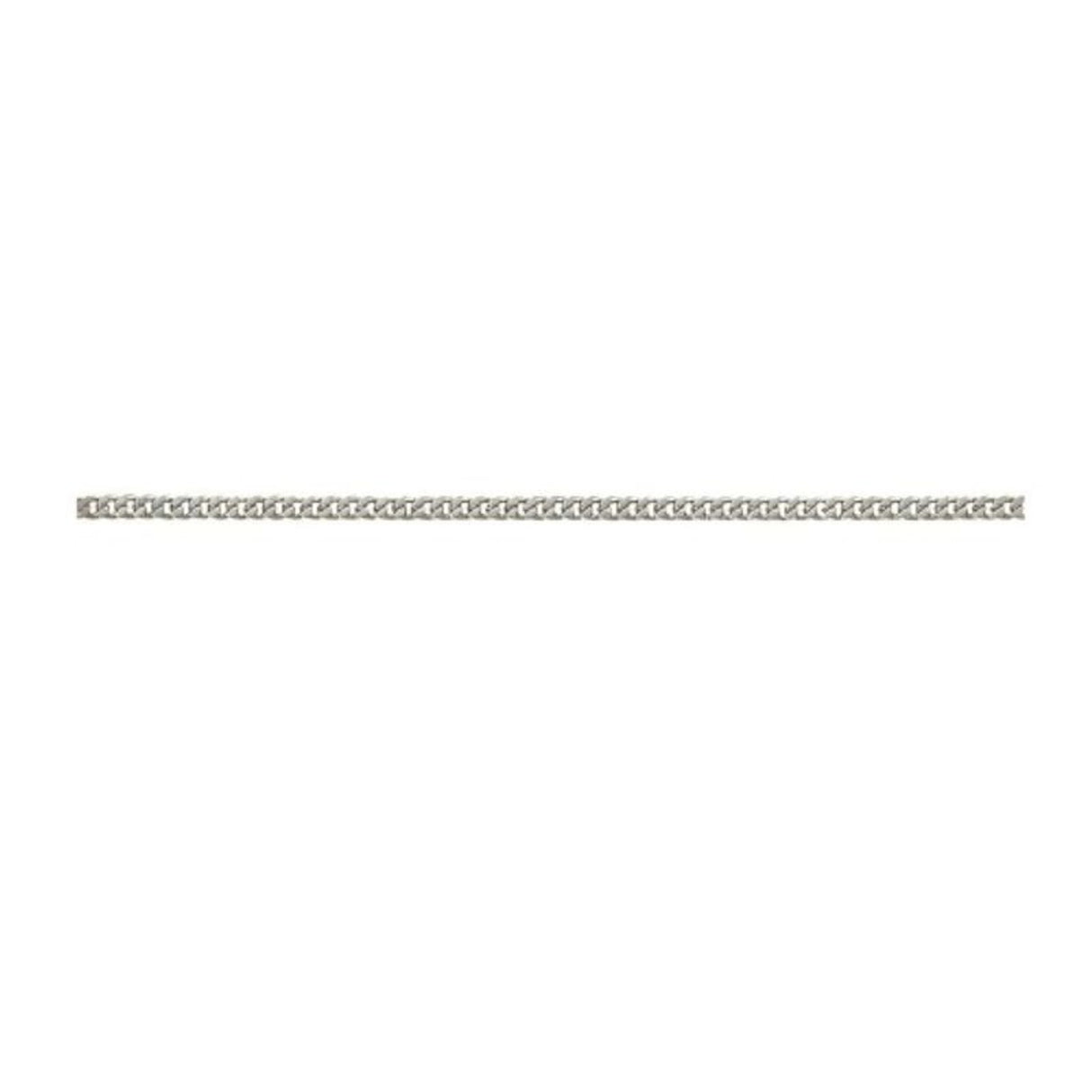 Rhodium-Plated Pewter Heavy Chain