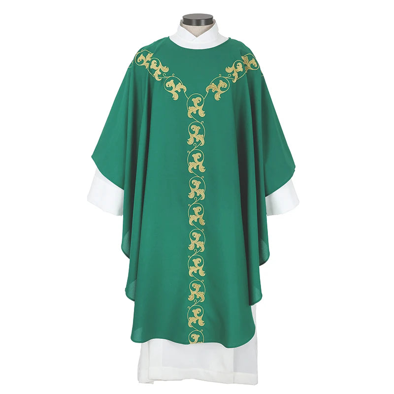 Vinea Gloria GREEN  Chasuble