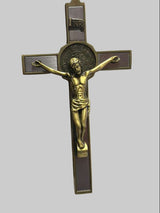 BENEDICT WALL CRUCIFIX 7" C3 w/t Box G-3 CUADROS
