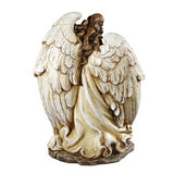 Angel With Nativity Scene 15"-15"