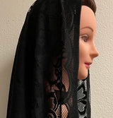 BLACK VEILS W/T TASSELS