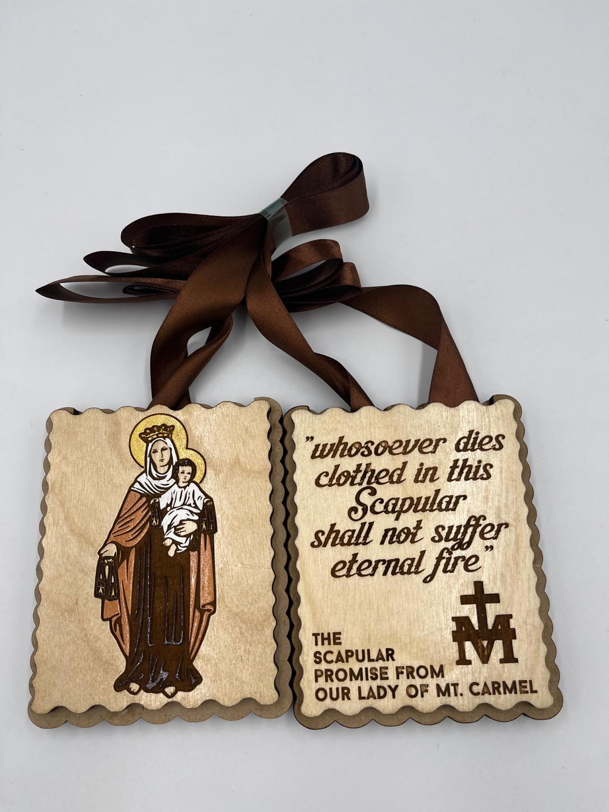 ESCAPULARIO OUR LADY OF MT. CARMEL