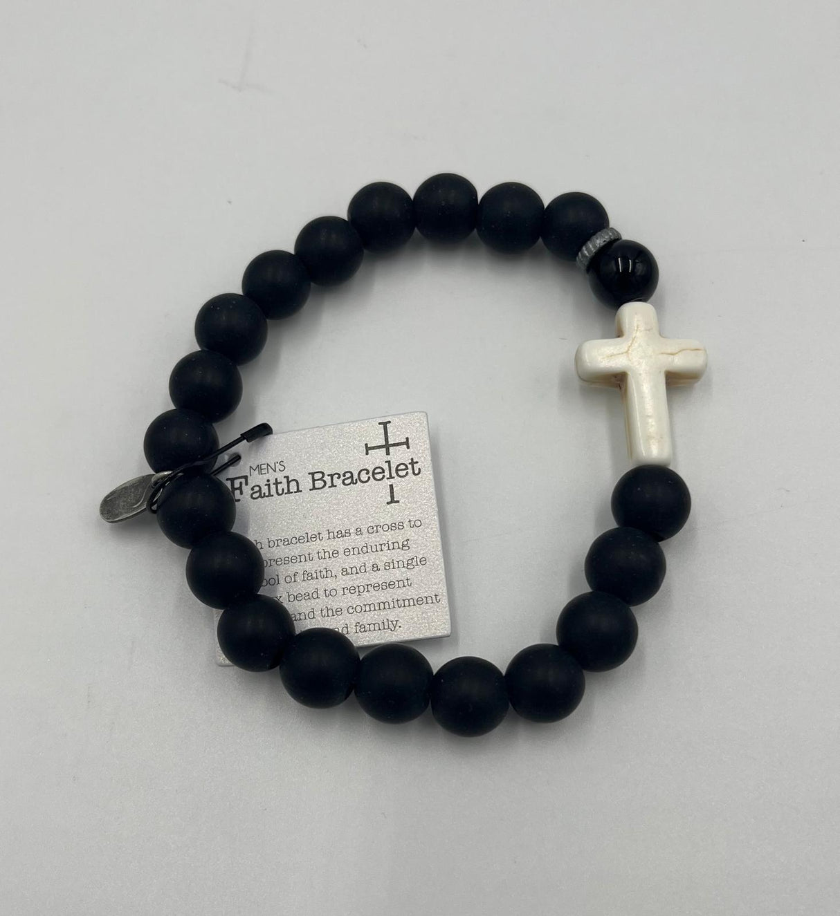MEN'S FAITH BRACELET BLACK