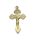 SMALL PARDON CRUCIFICCION 2" GOLD