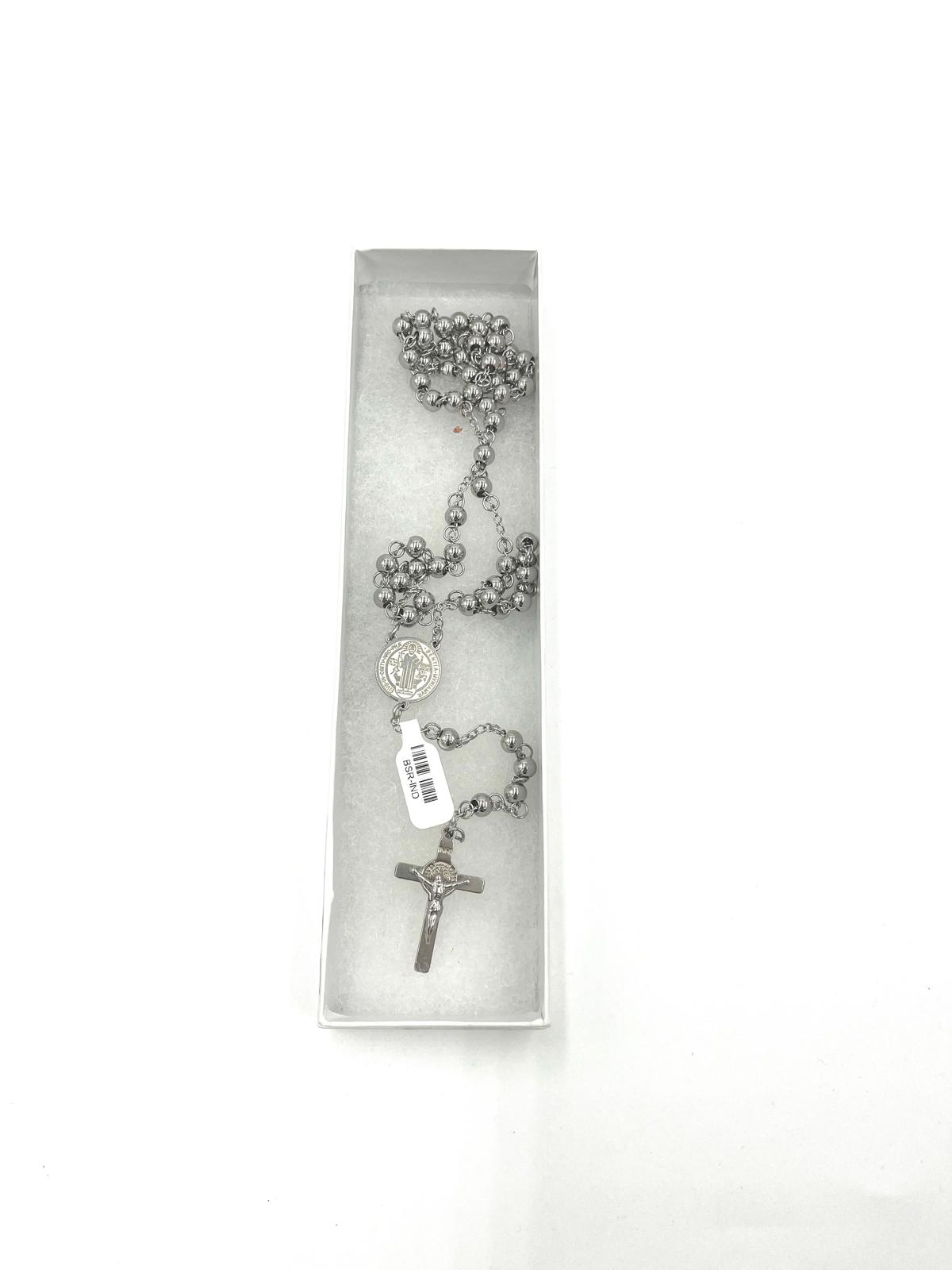 BENEDICT SILVER ROSARY