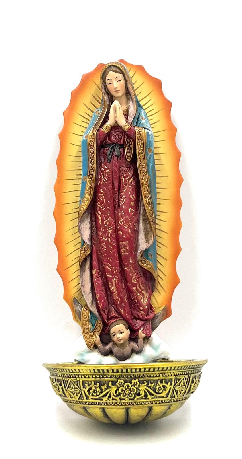Our Lady of Guadalupe Water 7.5'' B3-R