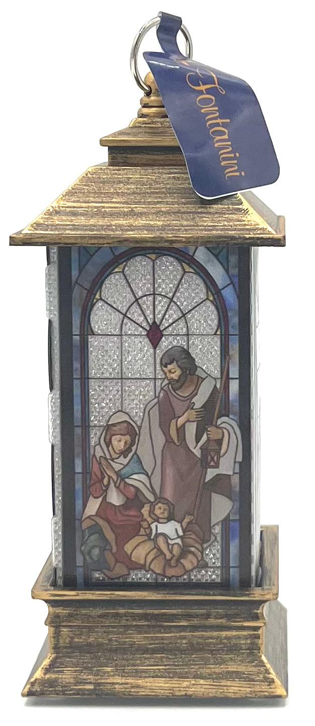 Led Holy Family 5"H"
